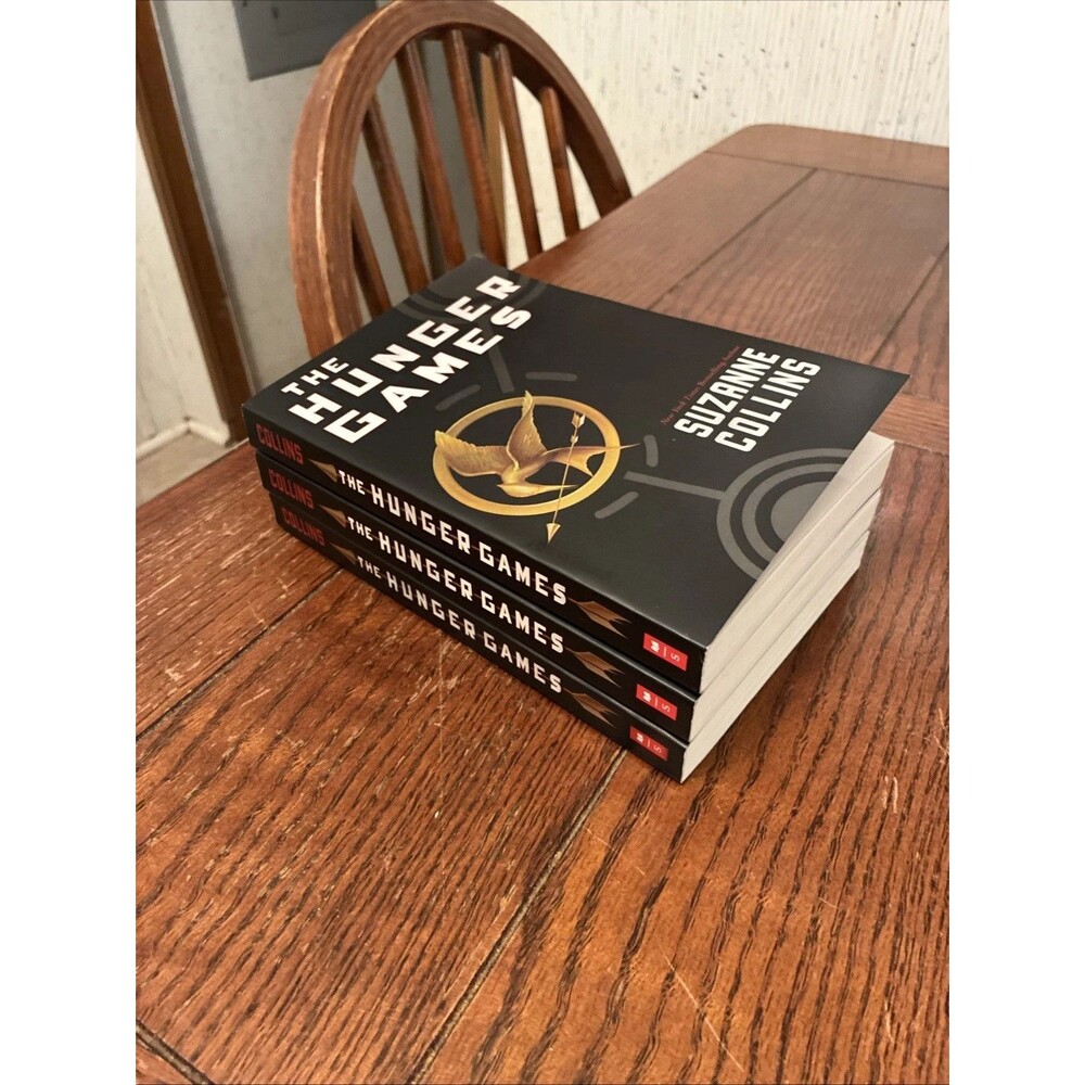 The Hunger Games By Suzanne Collins 1st Print PB-Lot Of 3 FAST SHIP!!!
